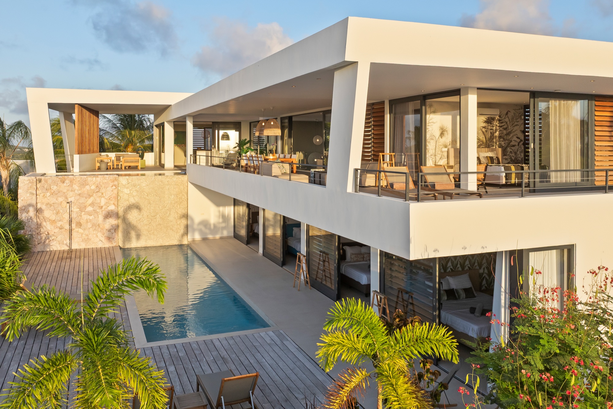 Villa Riva, faciliteiten op Curaçao